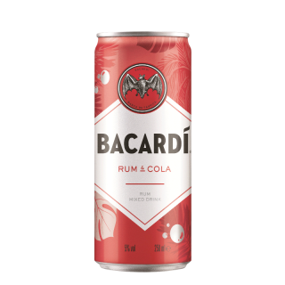 Bacardi Rum & Cola 25CL