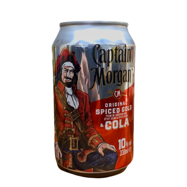 Captain Morgan Spiced Gold & Cola 25CL