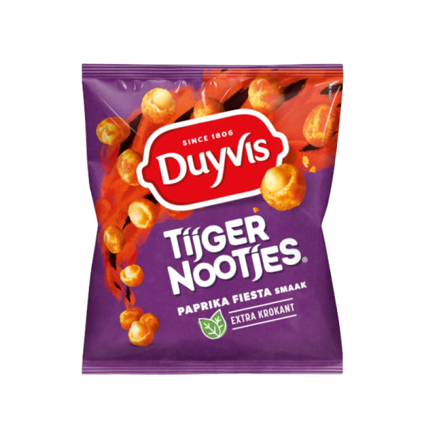 Duyvis Tijgernootjes Paprika Fiesta 275G