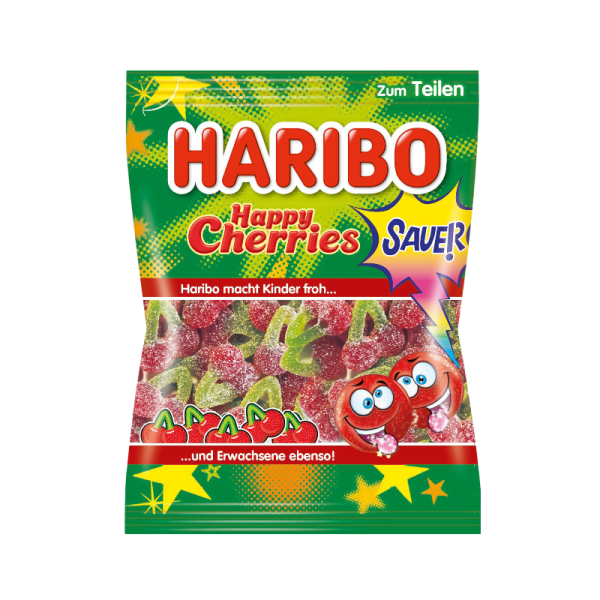 Haribo Happy Cherries Sour 200G