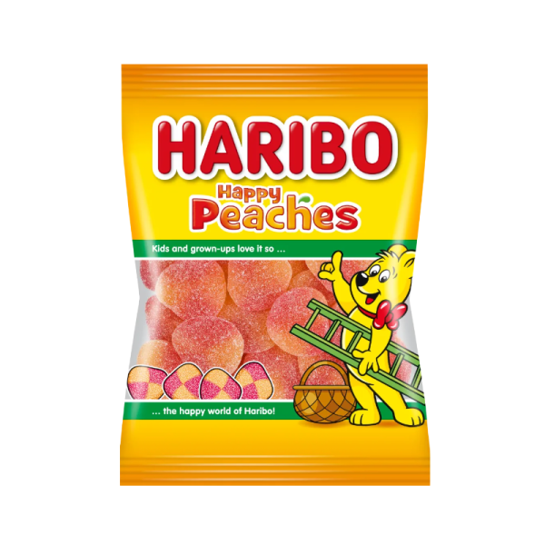 Haribo Happy Peaches 185G