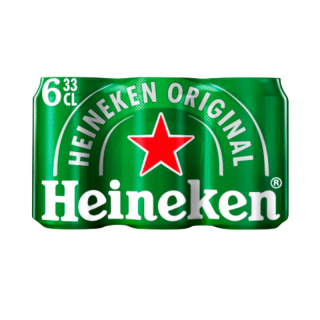 Heineken Pilsener 6-Pack 6x33CL