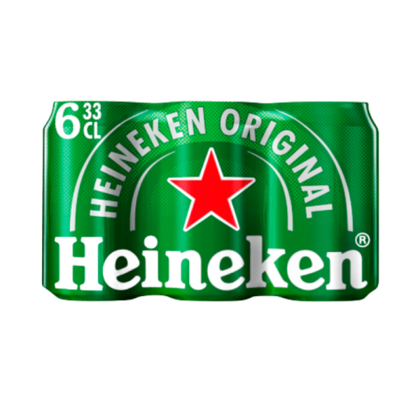 Heineken Pilsener 6-Pack 6x33CL