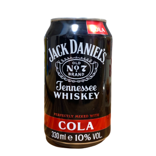 Jack Daniel's & Cola 10% 33CL