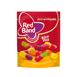 Red Band Duo Winegums Zoet Fris 215G