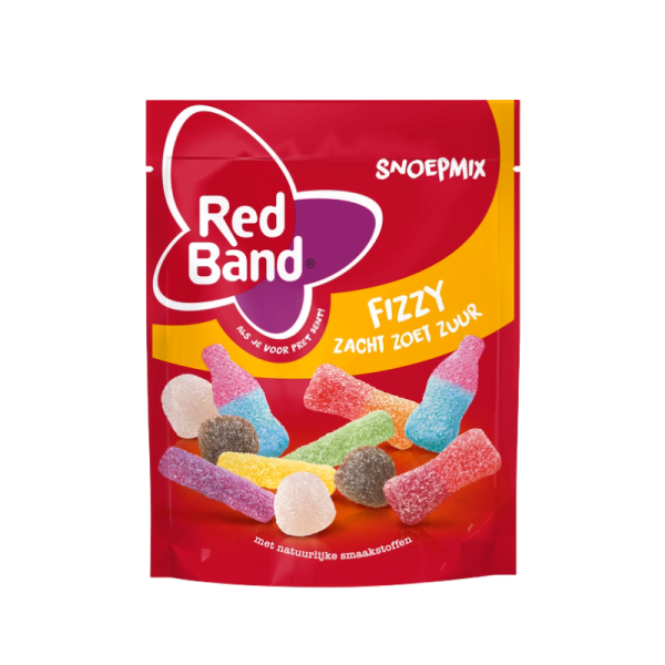 Red Band Snoepmix Fizzy 240G