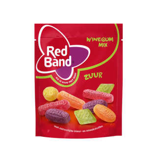 Red Band Winegum Mix Zuur 250G