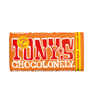 Tony's Chocolonely Zeezout & Karamel 180G
