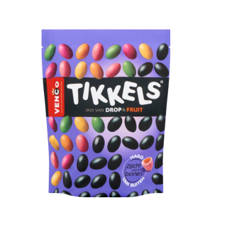 Venco Tikkels Drop & Fruit 245G