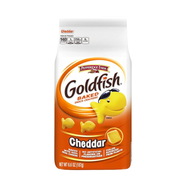 Goldfish Cheddar 187G