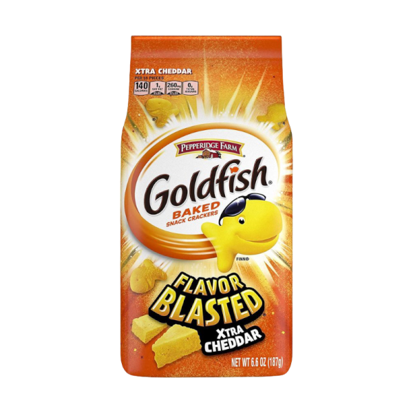 Goldfish Flavor Blasted Xtra Cheddar 187G