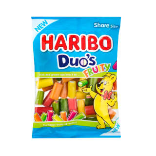 Haribo Duo's Fruity 200G
