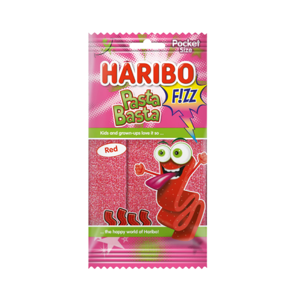 Haribo Pasta Basta Red Fizz 90G