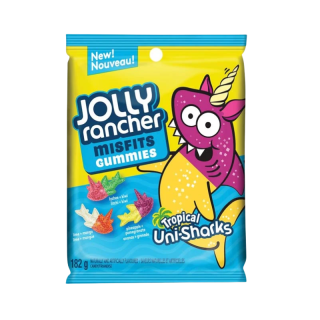 Jolly Rancher Misfits Gummies Tropical Uni-Sharks 182G