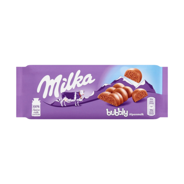 Milka Bubbly 100G