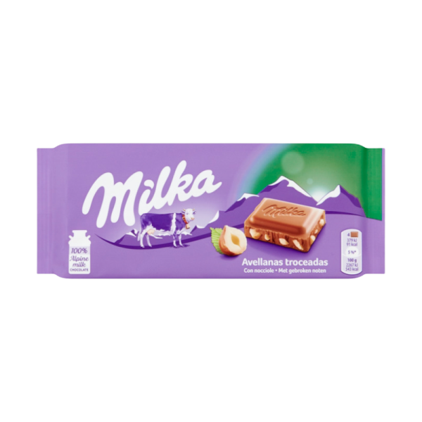 Milka Hazelnoot 100G