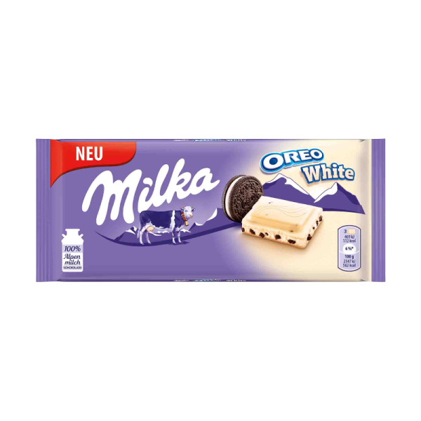 Milka Oreo White 100G