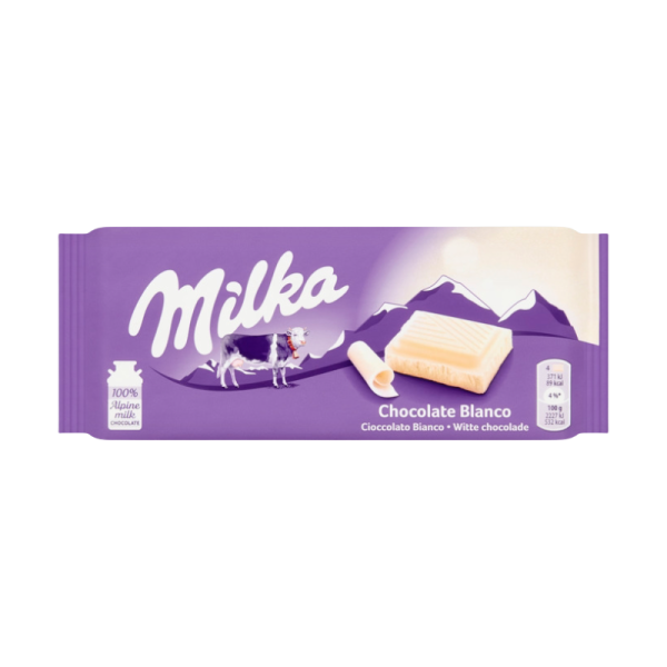 Milka Witte Chocola 100G