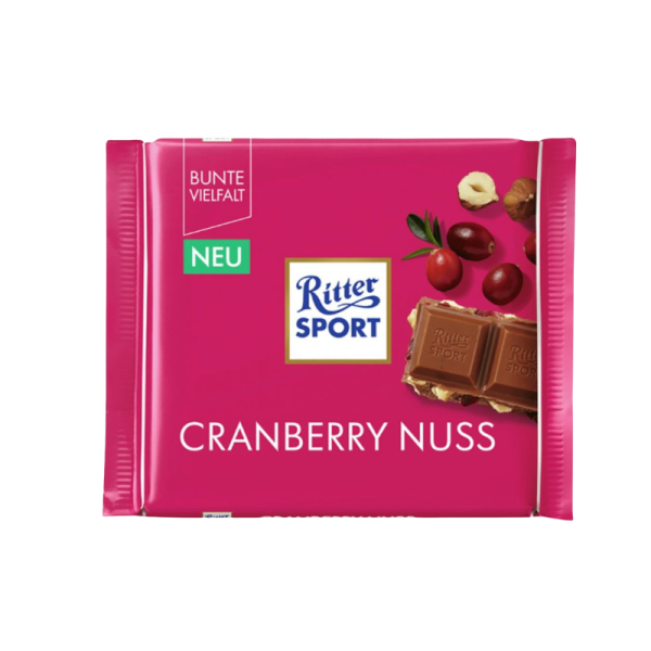 Ritter Sport Cranberry Hazelnoot 100G