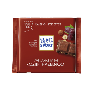 Ritter Sport Rozijn Hazelnoot 100G