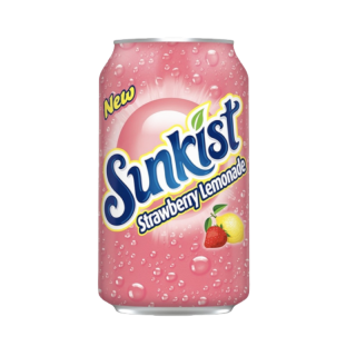 Sunkist Strawberry Lemonade 35,5CL