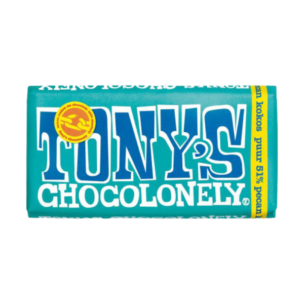 Tony's Chocolonely Pecan Kokos 180G