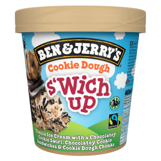Ben & Jerry's Cookie Dough S'Wich Up 465ML