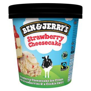 Ben & Jerry's Strawberry Cheesecake 465ML