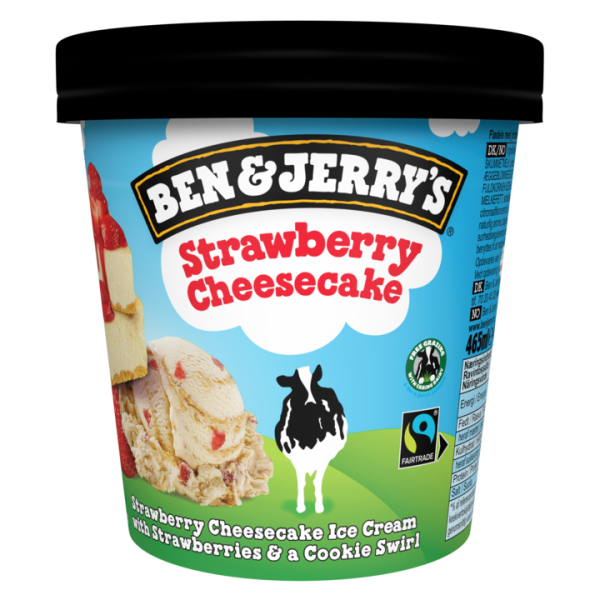 Ben & Jerry's Strawberry Cheesecake 465ML