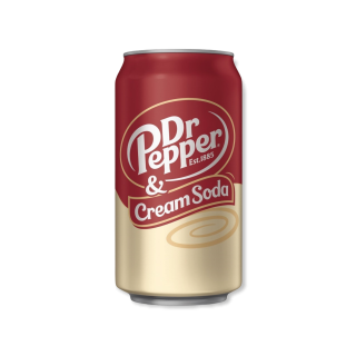 Dr. Pepper & Cream Soda 35,5CL