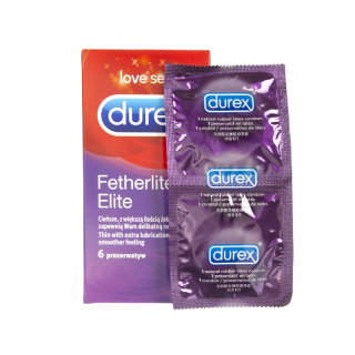 Durex Fetherlite Elite 6-pack