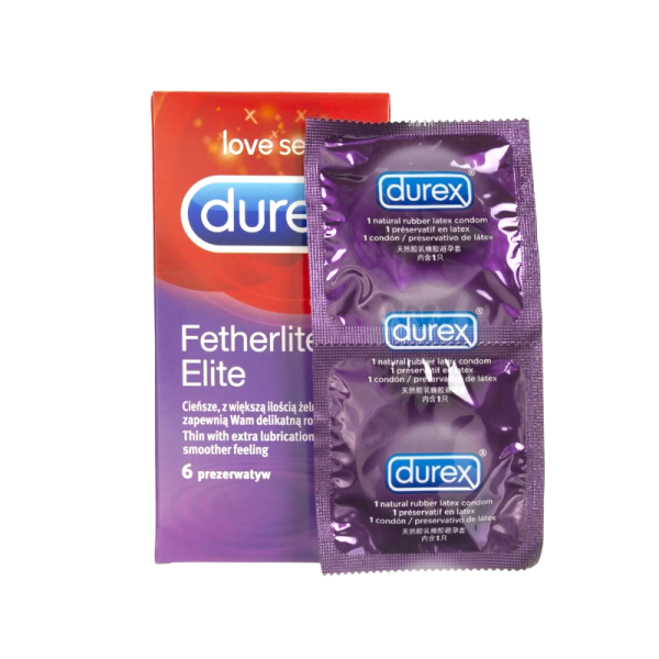 Durex Fetherlite Elite 6-pack