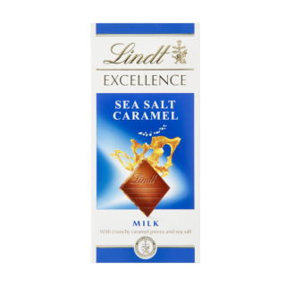 Lindt Excellence Melk Zeezout & Karamel 100G