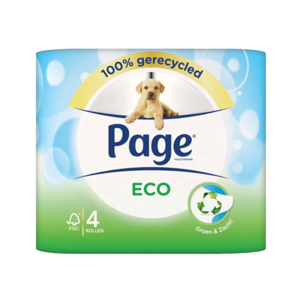 Page Eco Toiletpapier 4 Rollen