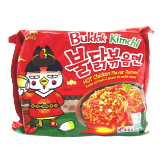 Samyang Hot Chicken Ramen Kimchi (rood) 135G
