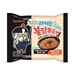 Samyang Hot Chicken Ramen Light (zwart/creme) 110G