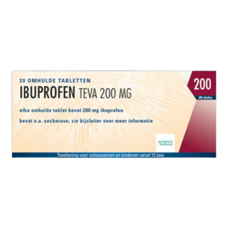 Ibuprofen Teva 200MG 20x