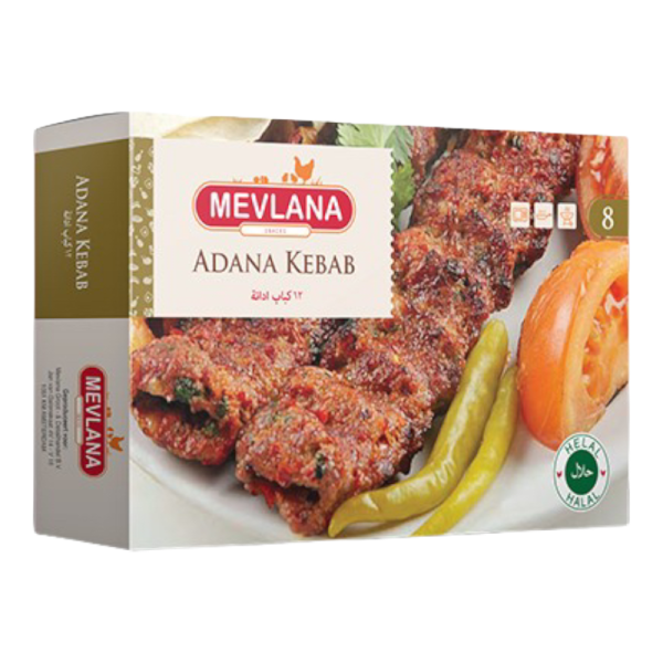 Mevlana Halal Adana Kebab 600G