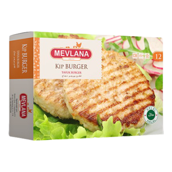 Mevlana Halal Kip Burger 840G