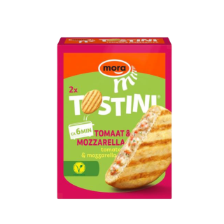 Mora Tostini Tomaat & Mozzarella 200G