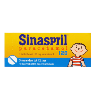 Sinaspril Paracetamol 120MG 16x