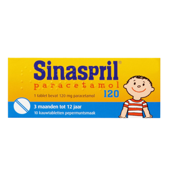 Sinaspril Paracetamol 120MG 16x