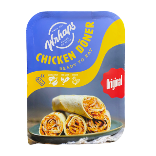Wrhaps Halal Chicken Döner Original 400G