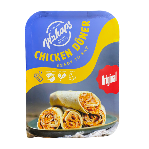 Wrhaps Halal Chicken Döner Original 400G