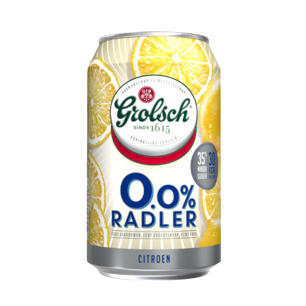 Grolsch Radler Citroen 0.0 33CL