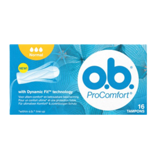 O.B. ProComfort Normal Tampons